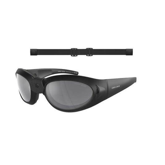 Giorgio Armani Black Acetate Sunglasses by Giorgio Armani