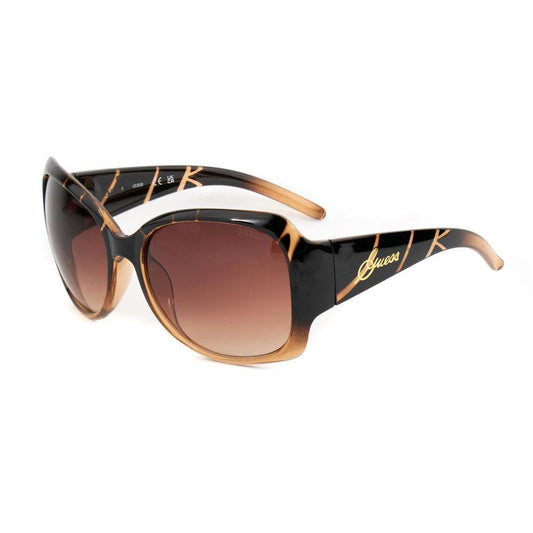 Guess Brown Injected Sunglasses by Guess