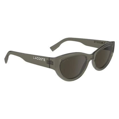 Lacoste Brown Injected Sunglasses by Lacoste