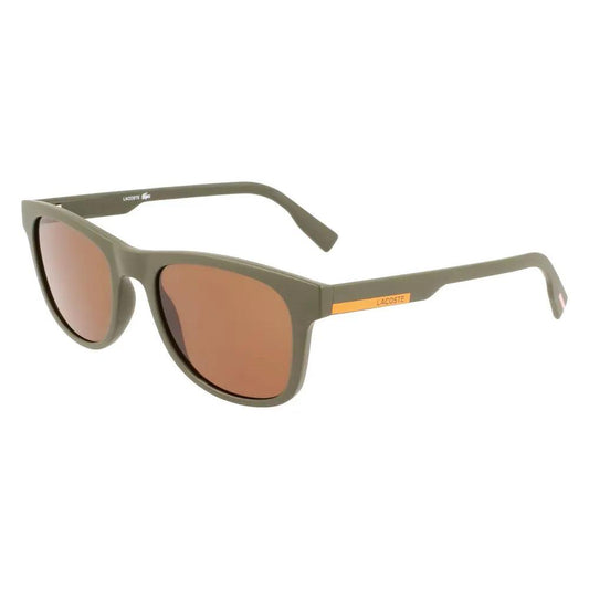 Lacoste Brown Injected Sunglasses by Lacoste