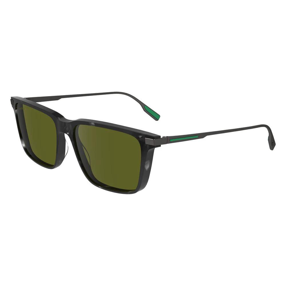 Lacoste Gray Acetate Sunglasses by Lacoste