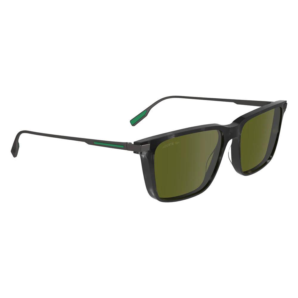 Lacoste Gray Acetate Sunglasses by Lacoste