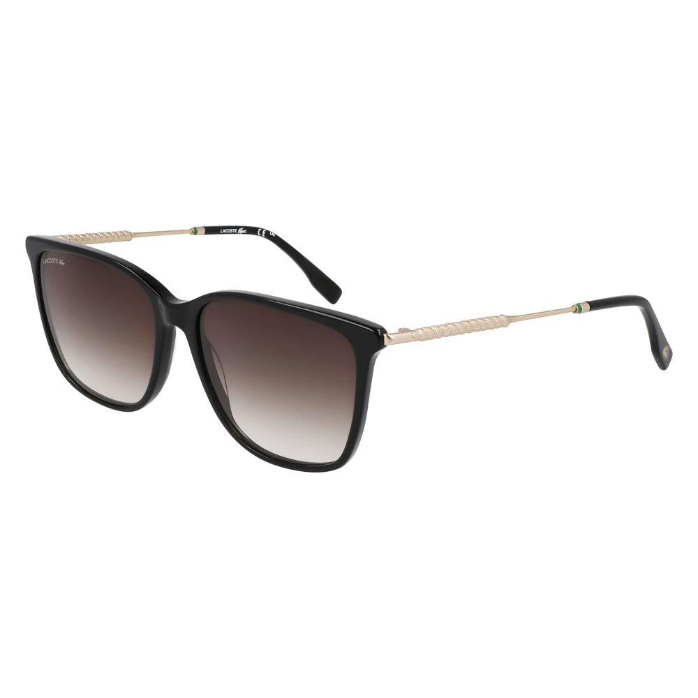 Lacoste Black Acetate Sunglasses by Lacoste