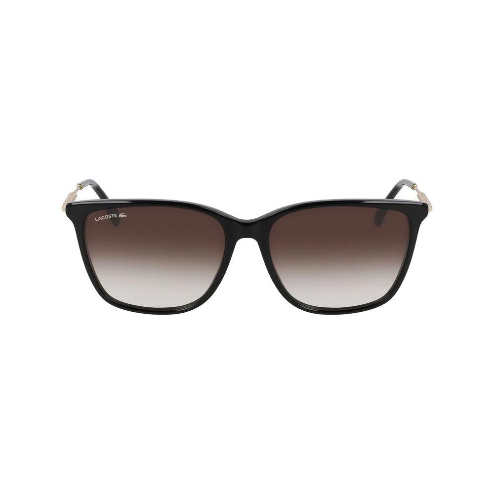 Lacoste Black Acetate Sunglasses by Lacoste