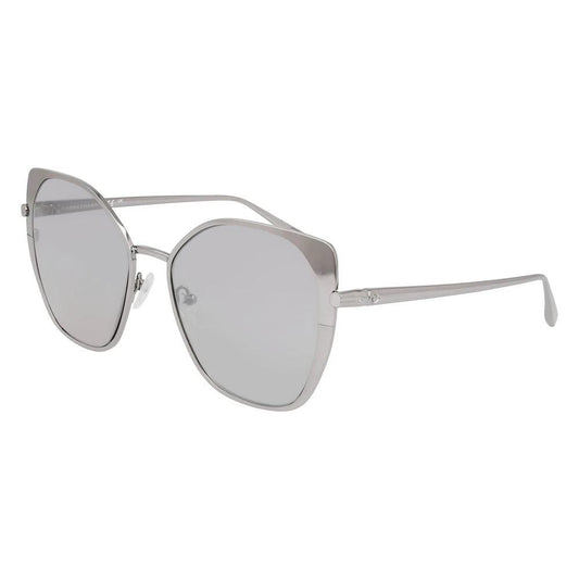 Longchamp Gray Metal Sunglasses by Longchamp