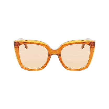 Longchamp Orange Acetate Sunglasses by Longchamp