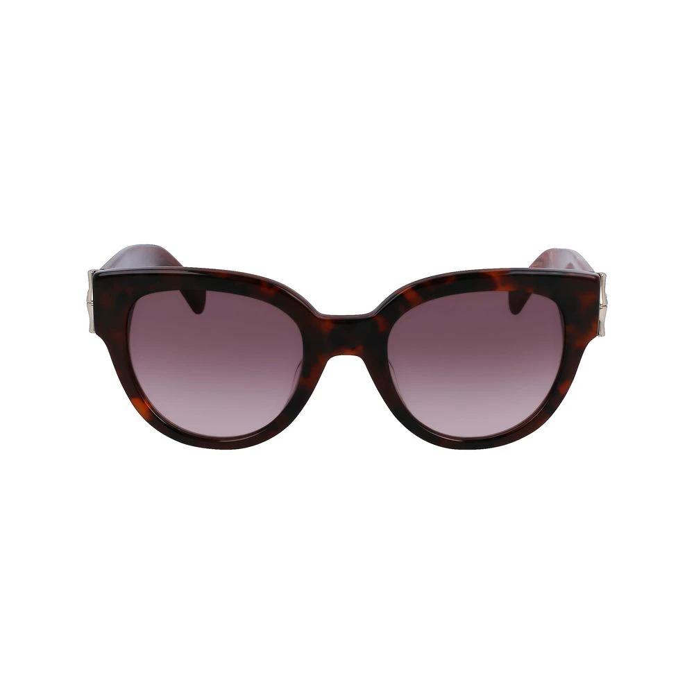 Longchamp Brown Acetate Sunglasses by Longchamp