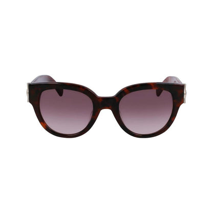 Longchamp Brown Acetate Sunglasses by Longchamp