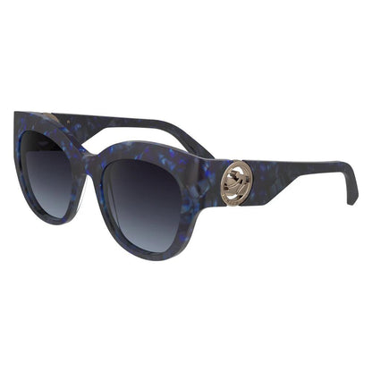 Longchamp Blue Acetate Sunglasses by Longchamp