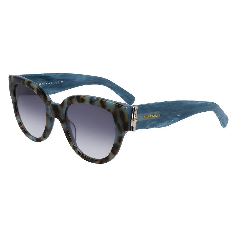 Longchamp Blue Acetate Sunglasses by Longchamp
