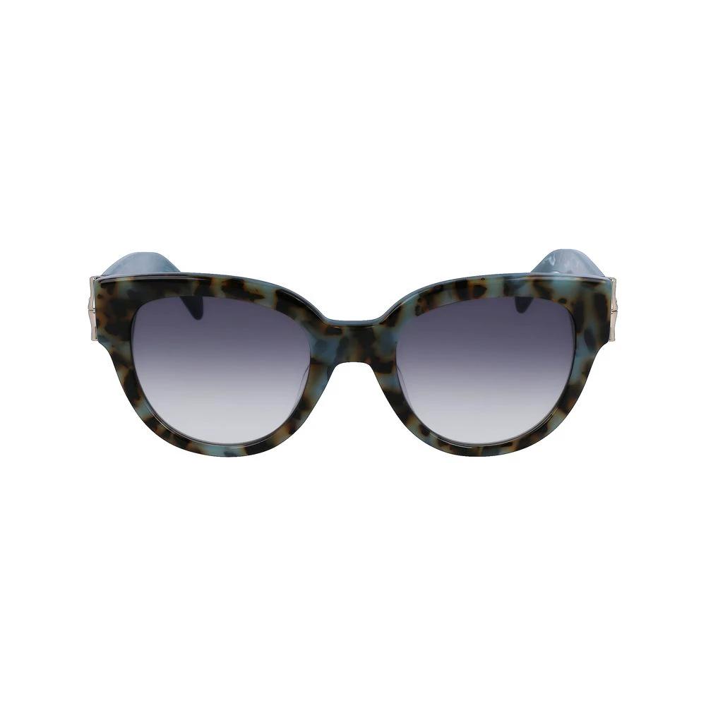 Longchamp Blue Acetate Sunglasses by Longchamp