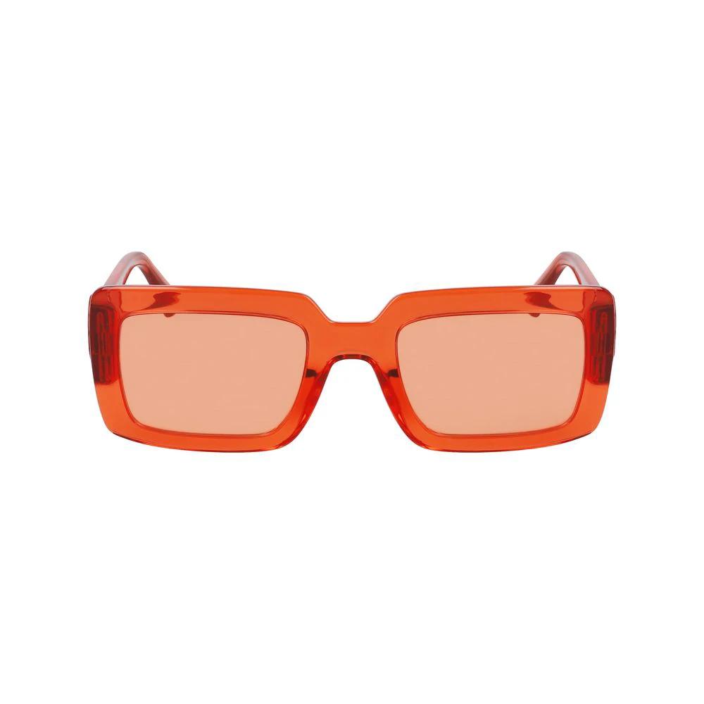Longchamp Orange Injected Sunglasses by Longchamp