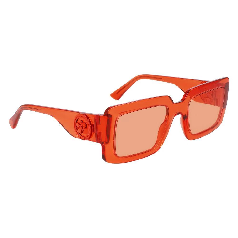 Longchamp Orange Injected Sunglasses by Longchamp