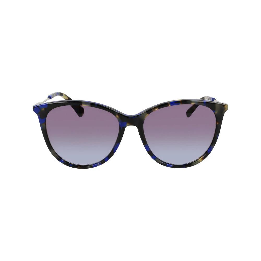 Longchamp Blue Acetate Sunglasses by Longchamp