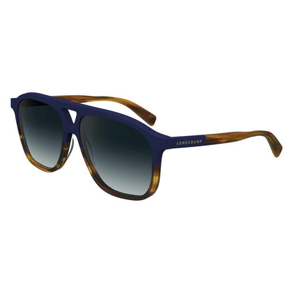 Longchamp Blue Acetate Sunglasses by Longchamp