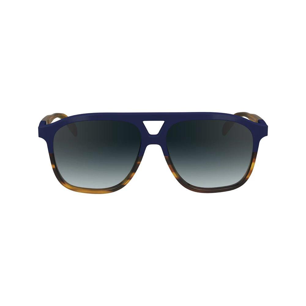 Longchamp Blue Acetate Sunglasses by Longchamp