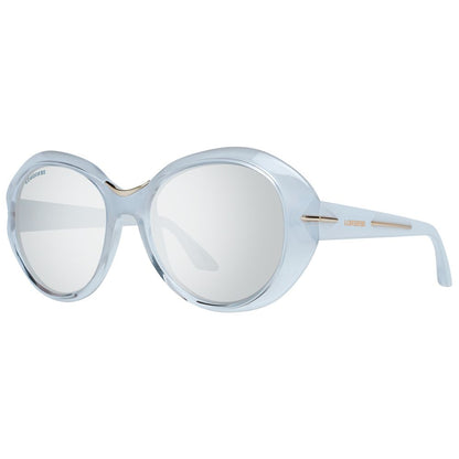 Longines Lunettes De Soleil Gris Plastique Pour Femme LG0012H5524X Protection UV400