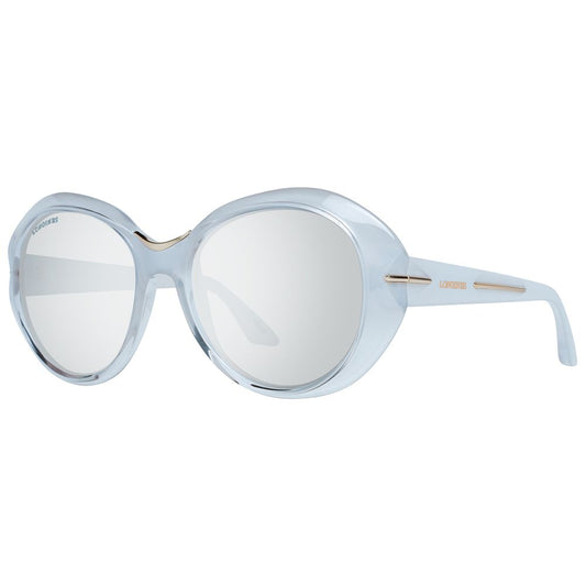 Longines Lunettes De Soleil Gris Plastique Pour Femme LG0012H5524X Protection UV400