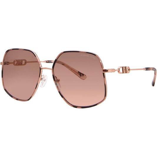 Michael Kors Lunettes de Soleil en Métal Doré MK1127J110813 Élégance et Glamour Pour Femme