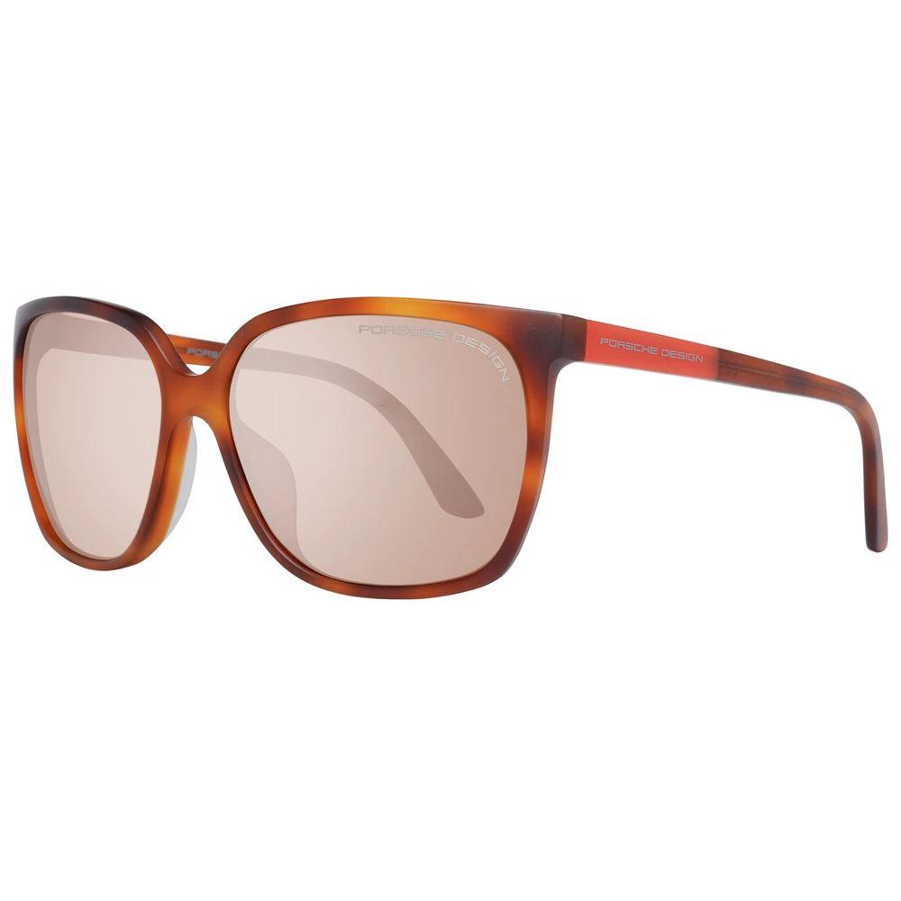 Porsche Design Brown Acetate Sunglasses by Porsche Design