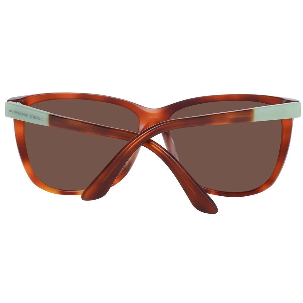 Porsche Design Brown Acetate Sunglasses by Porsche Design