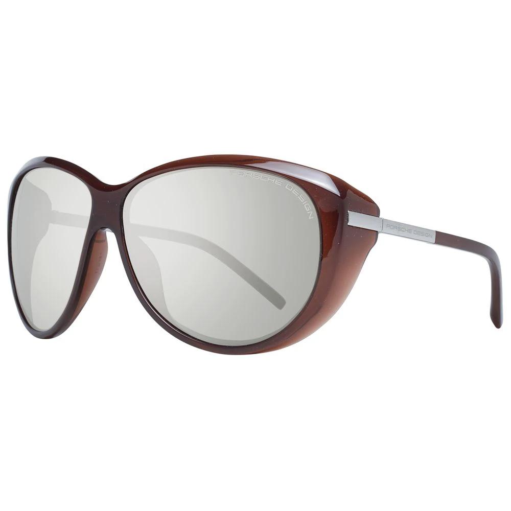 Porsche Design Brown Polyamide Sunglasses by Porsche Design