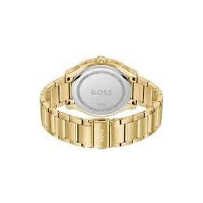 Hugo Boss Gold Stainless Steel Dress Watch by Hugo Boss