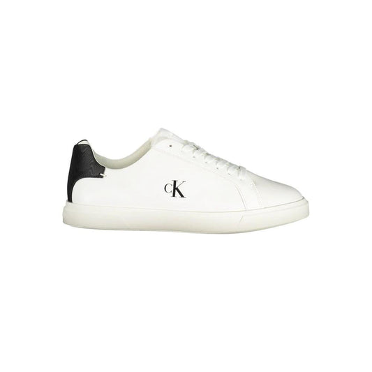 Calvin Klein Bianco Polyurethane Women Sneaker