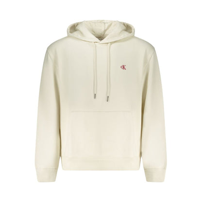 Sweat à capuche Calvin Klein homme en coton blanc – CA-41387