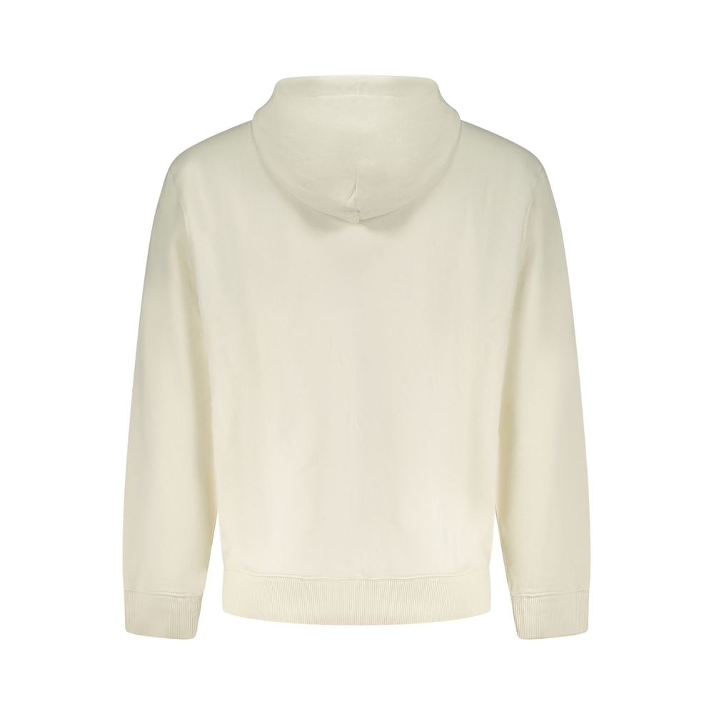 Sweat à capuche Calvin Klein homme en coton blanc – CA-41387