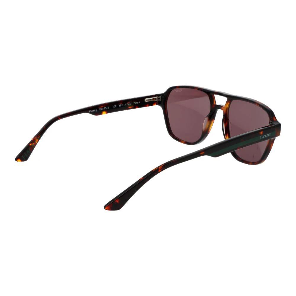 Hackett Brown Acetate Sunglasses by Hackett