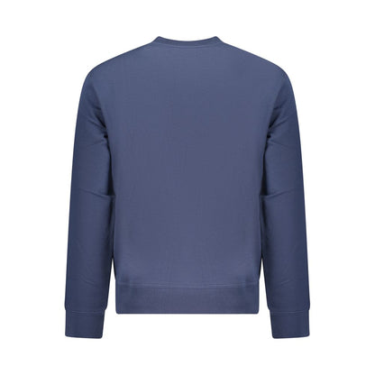 Sweat-shirt Hugo Boss homme col rond en coton bleu – BO-41417