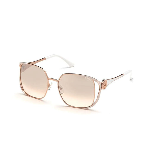 Guess Rose Gold Metal Sunglasses by Guess