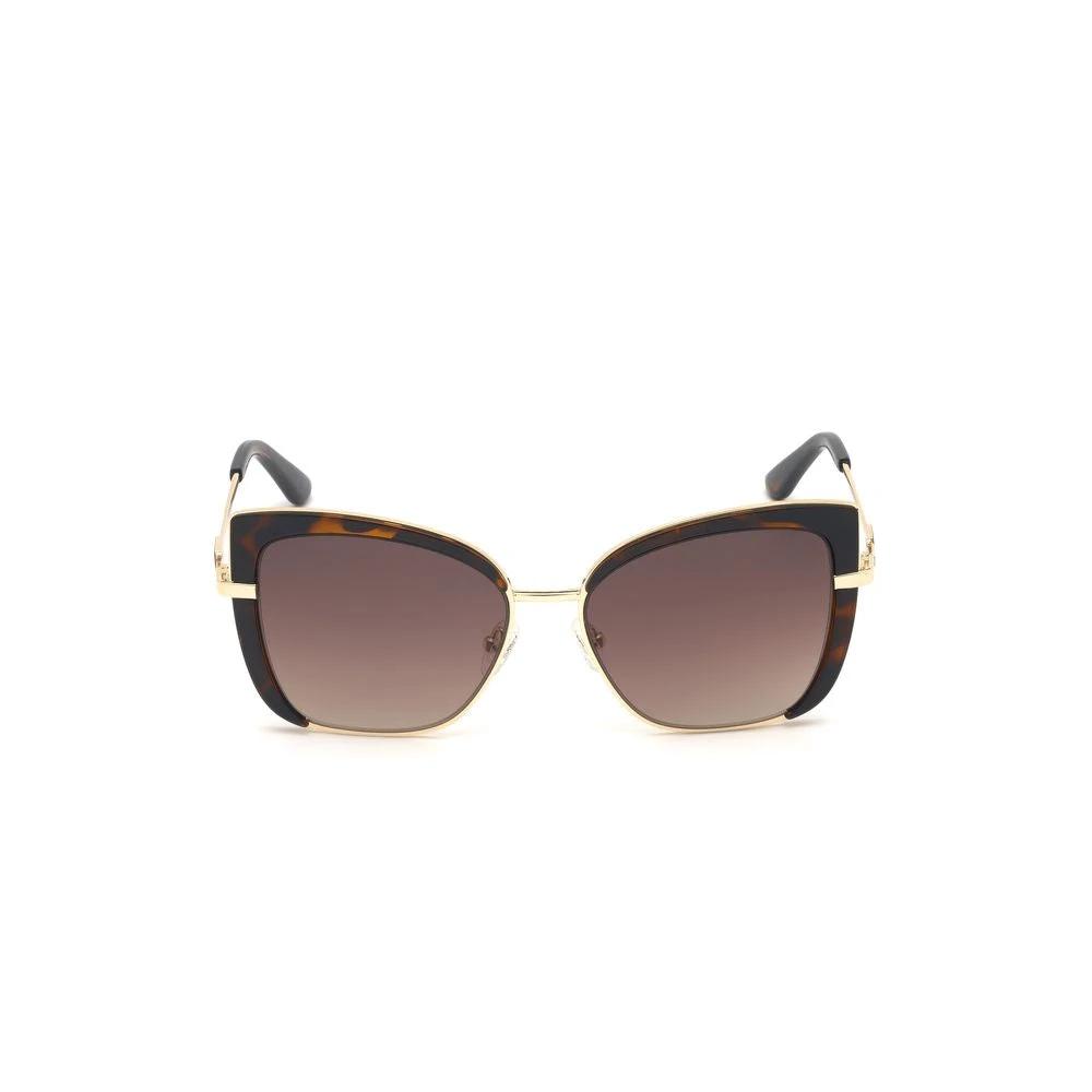 Guess Brown Metal Sunglasses by Guess