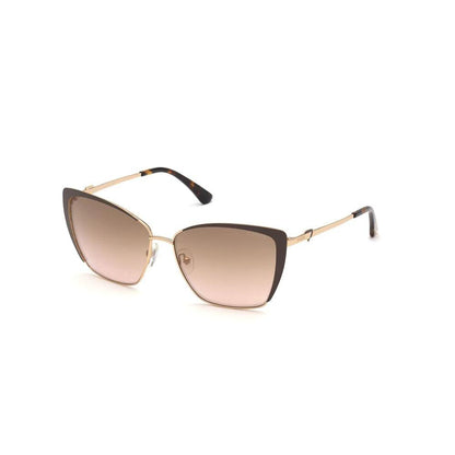 Guess Brown Metal Sunglasses by Guess