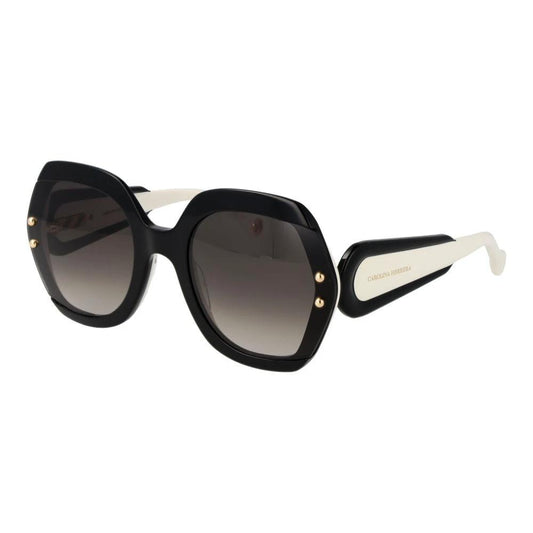 Carolina Herrera Black Acetate Sunglasses by Carolina Herrera