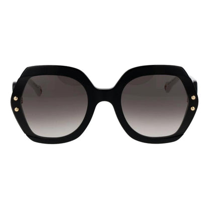 Carolina Herrera Black Acetate Sunglasses by Carolina Herrera