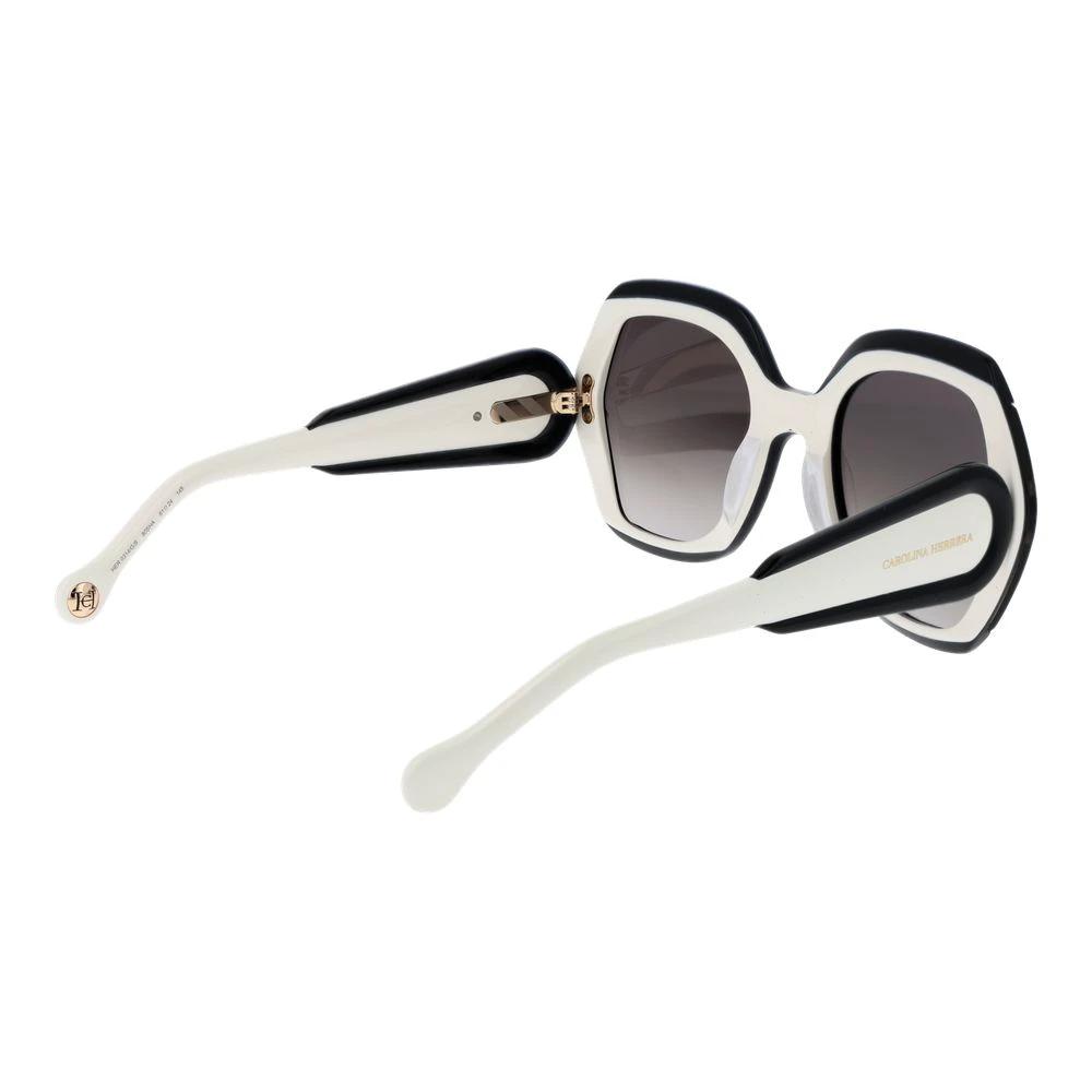 Carolina Herrera Black Acetate Sunglasses by Carolina Herrera