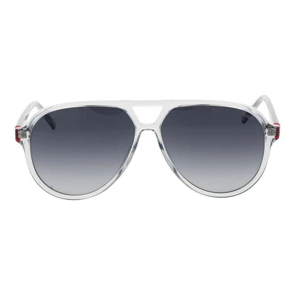 Hugo Boss Gray Stainless Steel Sunglasses by Hugo Boss