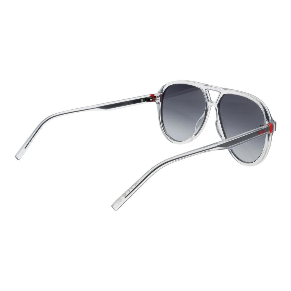 Hugo Boss Gray Stainless Steel Sunglasses by Hugo Boss