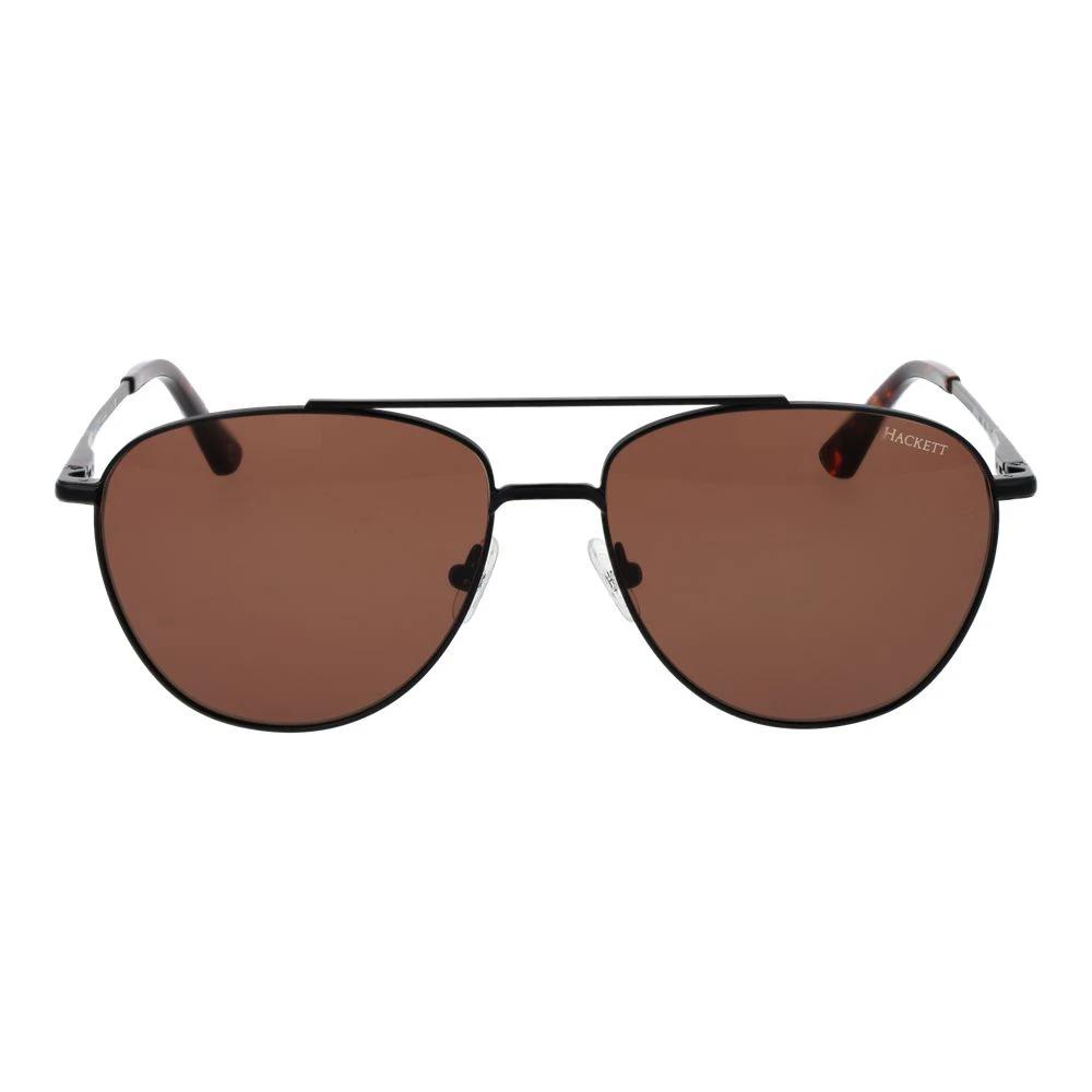 Hackett Black Metal Sunglasses by Hackett