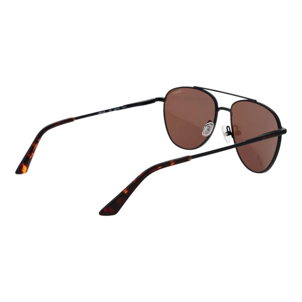 Hackett Black Metal Sunglasses by Hackett
