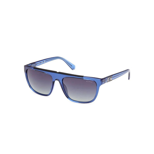 Guess Blue Resin Sunglasses by Guess