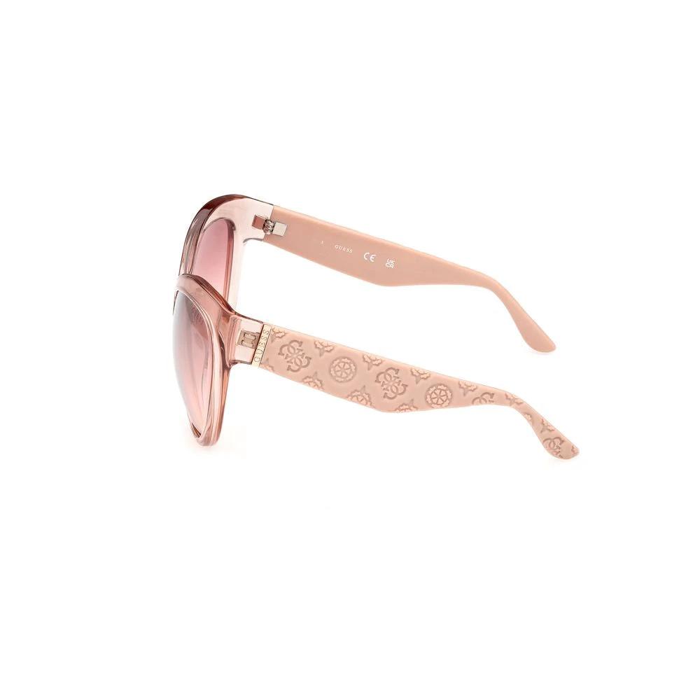 Guess Beige Resin Sunglasses by Guess