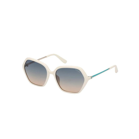 Guess White Resin Sunglasses by Guess