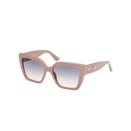 Guess Beige Resin Sunglasses by Guess