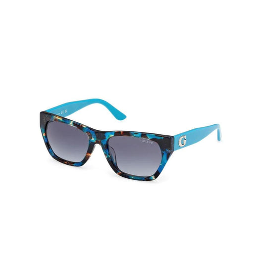 Guess Blue Acetate Sunglasses by Guess