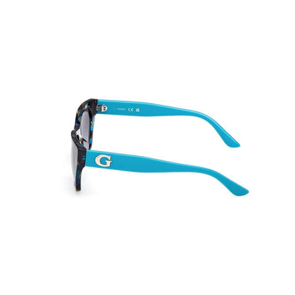 Guess Blue Acetate Sunglasses by Guess