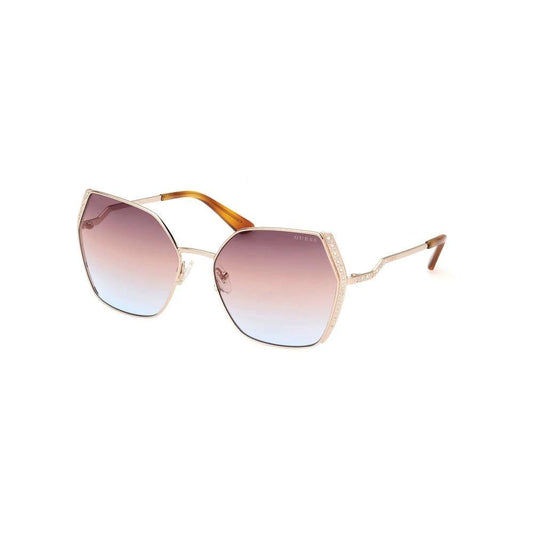 Guess Gold Metal Sunglasses by Guess