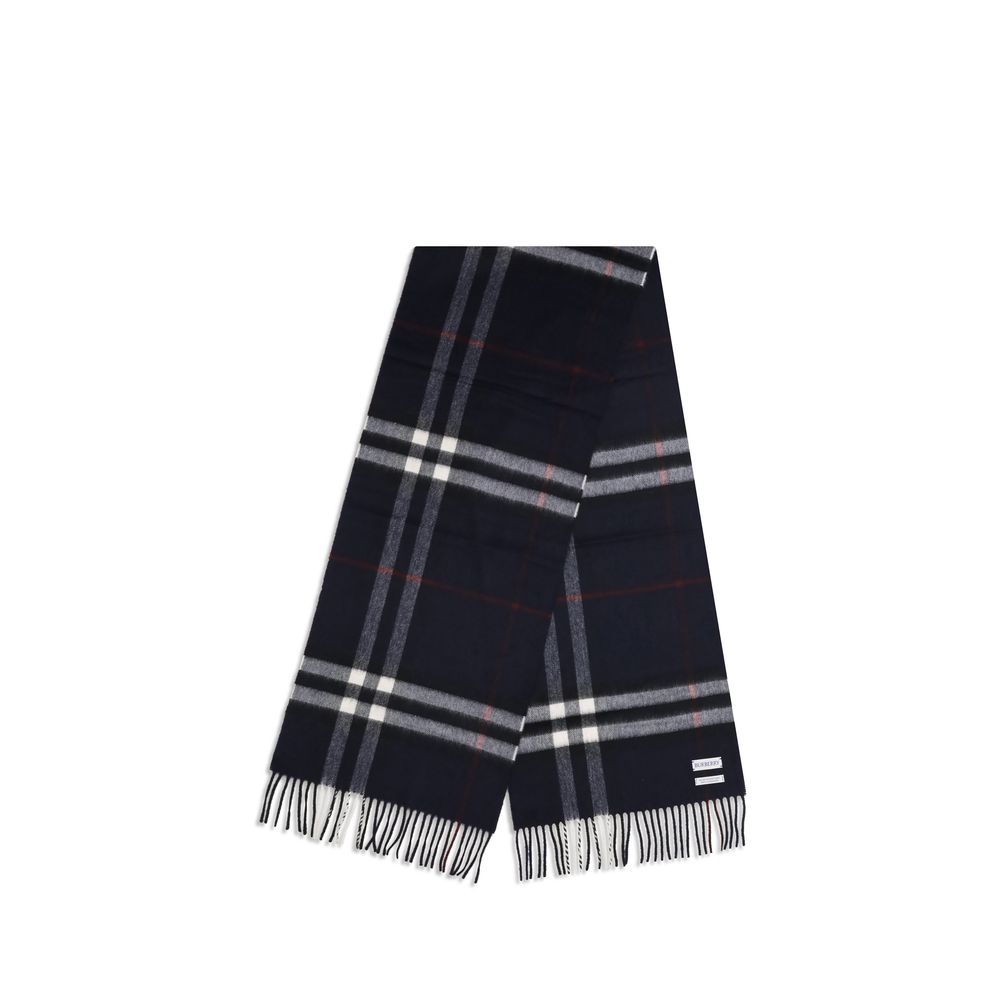 Écharpe Burberry femme Check en cachemire bleu – BU8112641A1249BB